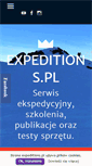 Mobile Screenshot of expeditions.pl